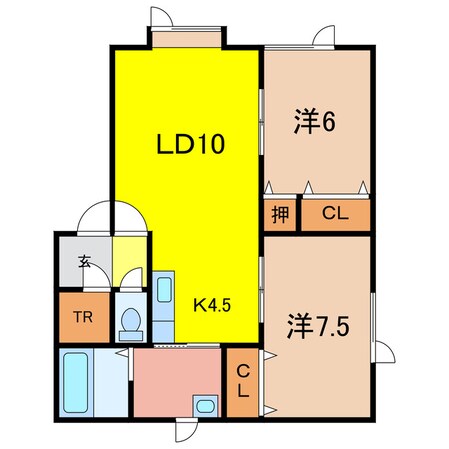 AngkorAの物件間取画像